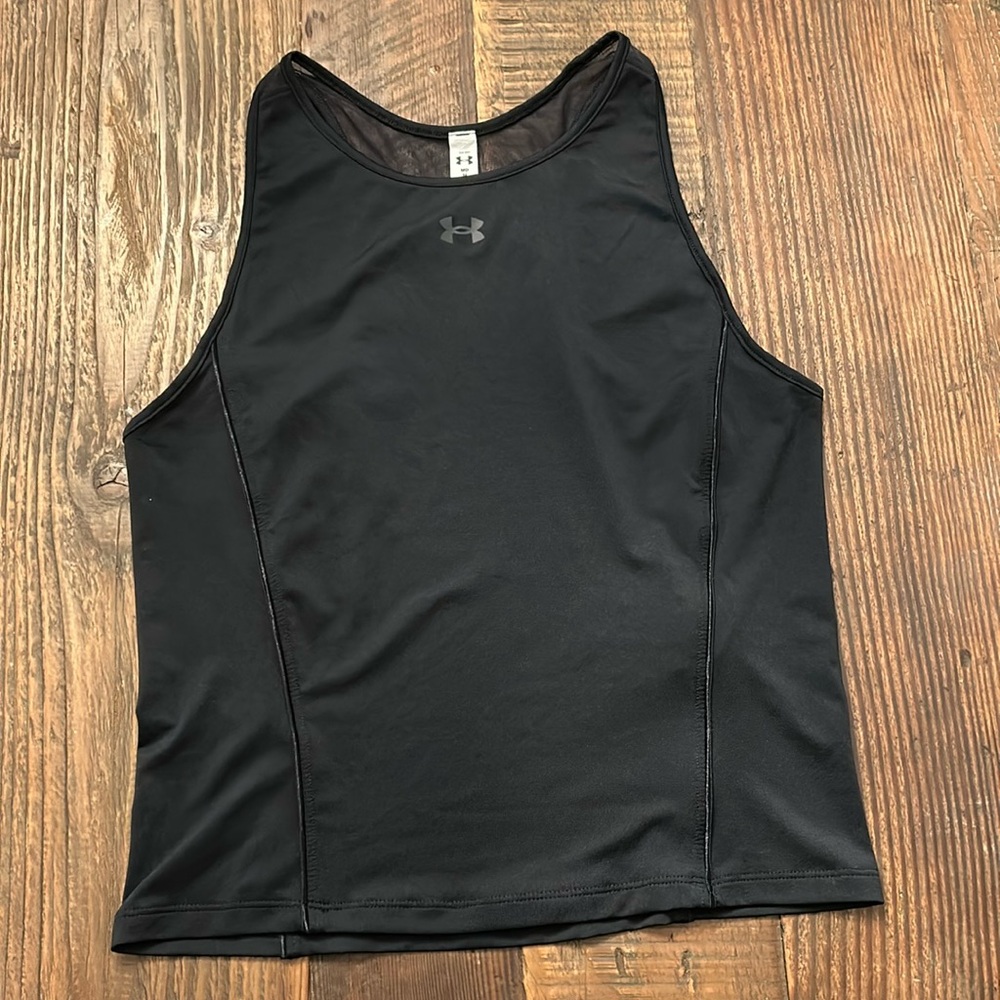 Under Armour Black Tank Top Women’s Medium EUC